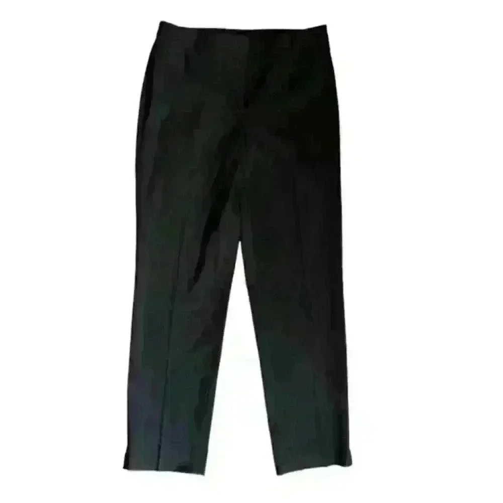 Talbots Petite Brown Stretch Ankle High Rise Pant Size 4